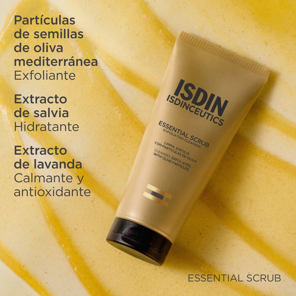 ISDINCEUTICS ESSENTIAL SCRUB (LIMPIADOR Y EXFOLIANTE FACIAL)